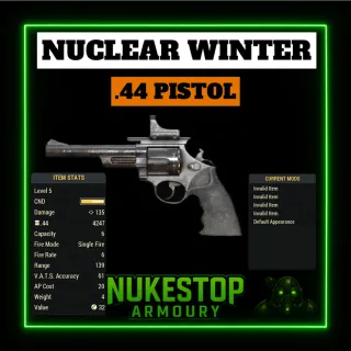  NUCLEAR WINTER .44 Legacy Max Invalid