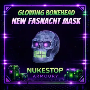 Glowing Bone Head Mask