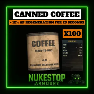 100 Canned Coffee
