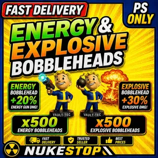 500 Energy 500 Explosive Bobbleheads