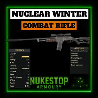 NUCLEAR WINTER Combat Rifle Legacy 