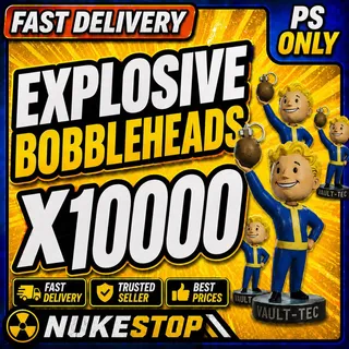 10k Explosive Bobbleheads