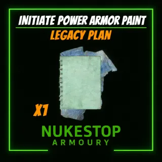 Legacy Initiate Plan -  Power Armor Paint 