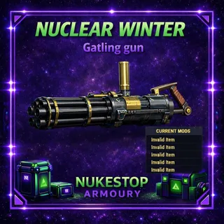 Nuclear Winter Gatling Gun