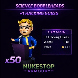 50 Science Bobbleheads