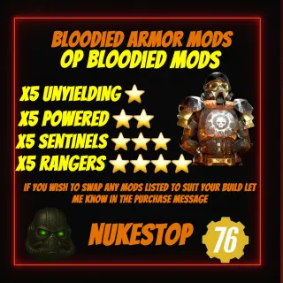 Bloodied Commando Build (20 Mods)