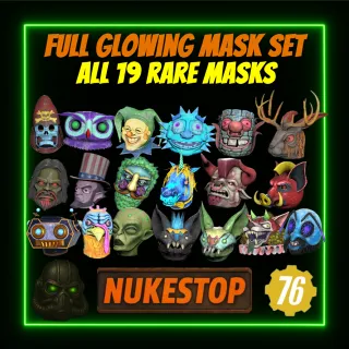 Full Glowing Mask Set
