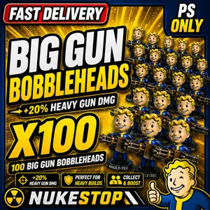 100 Big Gun Bobbleheads