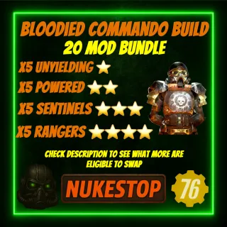Bloodied commando Build