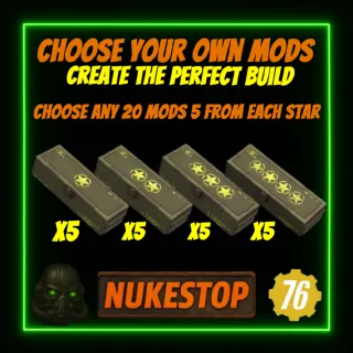 Choose Your Own Mods (20 Mods)