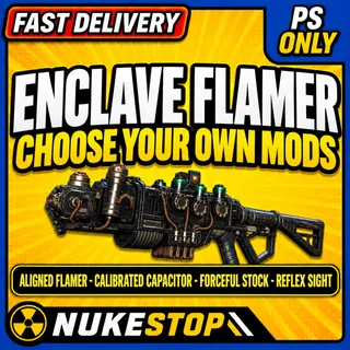 Enclave Flamer + Mods