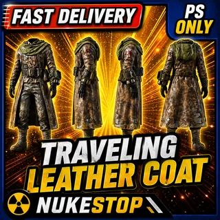 Traveling Leather Coat