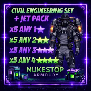 Civil Engineering Armor & Jetpack  + 20 Mods (Perfect Set)