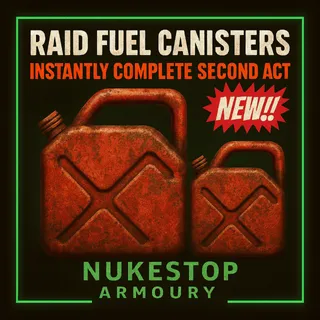 2000 Raid Fuel Canisters ( New - Working ) 