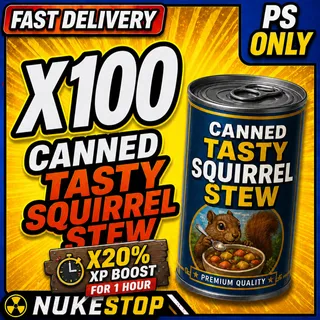 100 Canned Squirrel Stew