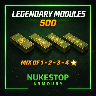 500 Legendary Modules