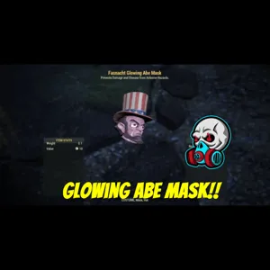 Glowing Abe Mask