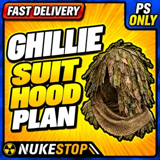 Ghillie suit Hood Plan