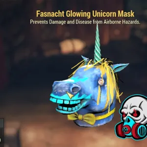 Glowing Unicorn Mask