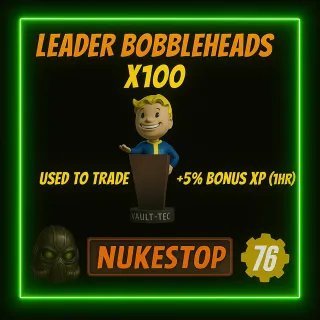 100 Leader Bobbleheads