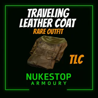 Traveling leather Coat