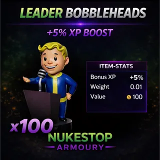 100 Leader Bobbleheads