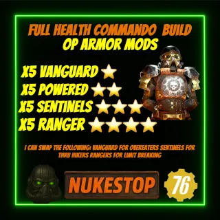 Full Health Commando Build