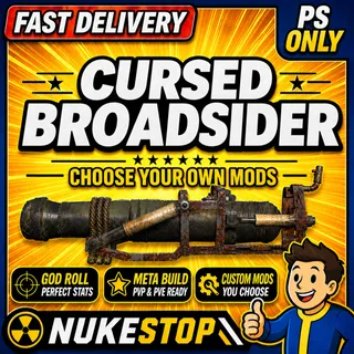 Cursed Broadsider + Any 4 Mods 