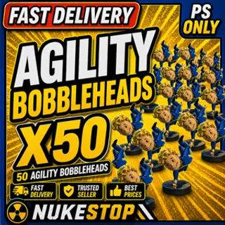 50 Agility Bobbleheads