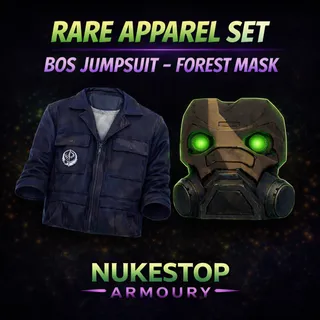 Bos Jumpsuit + Forest mask