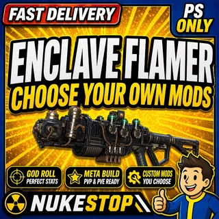 Enclave Flamer + Mods