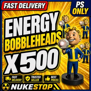 500 Energy Bobbleheads