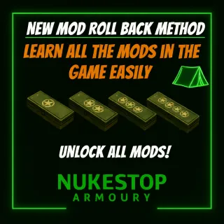 New Mod Roll Back Method & Camp