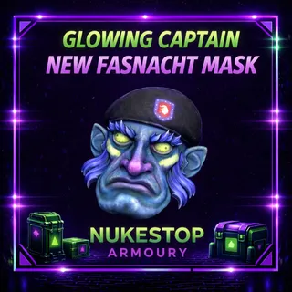 Glowing Captain Mask