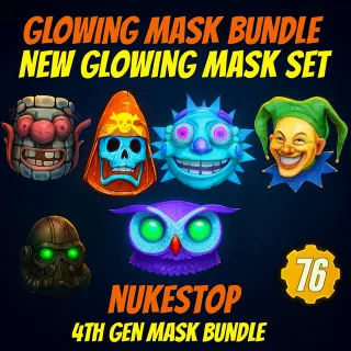 New Glowing Mask Set