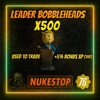 500 Leader Bobbleheads