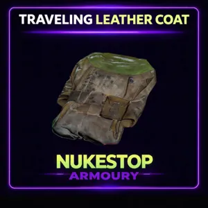 Traveling Leather Coat