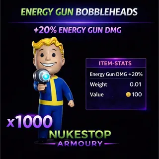 1000 Energy Bobbleheads