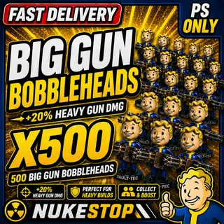 500 Big gun Bobbleheads 