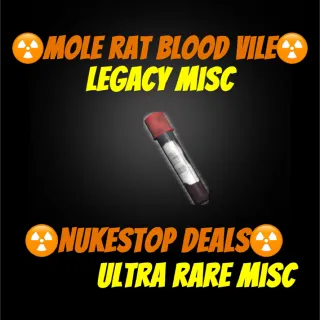 Mole Rat Blood Sample