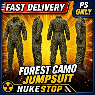 Forest Camo Jumpsuit