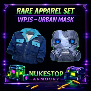 White Powder Jumpsuit & Urban Scout Mask 