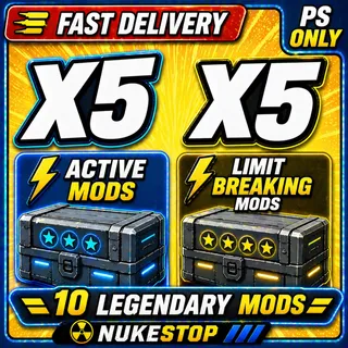 5 Limit Breaking & 5 Active Mods 