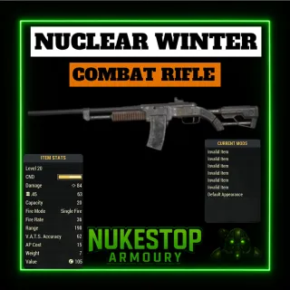 NUCLEAR WINTER Combat Rifle 
