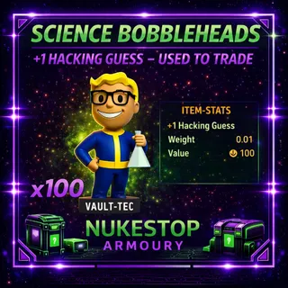 100 Science Bobblehead