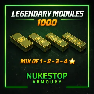 1000 Legendary Modules