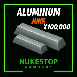100,000 Aluminum SALE