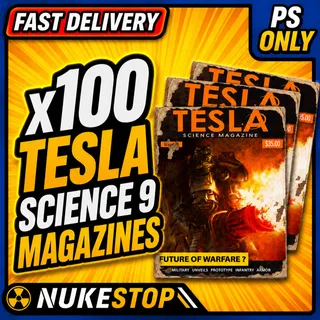 100 Tesla Science 9 Magazines 