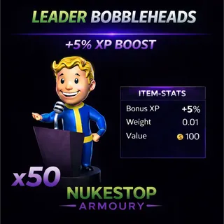 50 Leader Bobbleheads