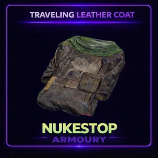 Traveling Leather Coat